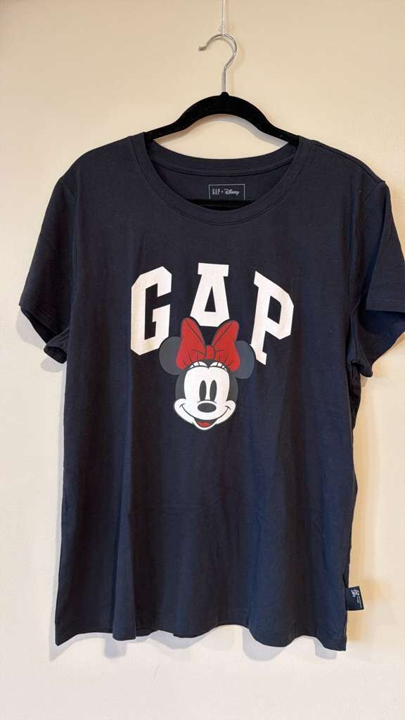 AK063 Gap × Disney 女裝logo TEE 黑色