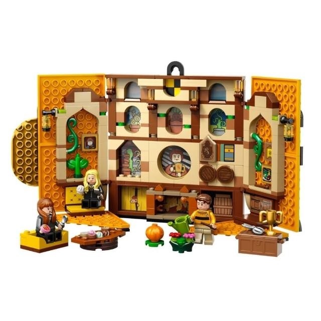 【玩具研究中心】LEGO 樂高 哈利波特 赫夫帕夫學院院旗 76412