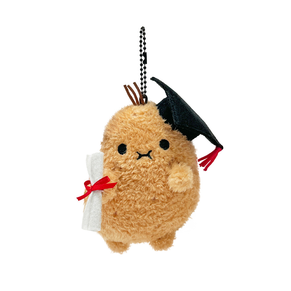 noodoll Graduation Ricespud Keyring 畢業生馬鈴薯吊飾/鑰匙圈