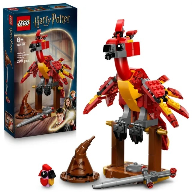 【玩具研究中心】LEGO 樂高 哈利波特 佛客使：鄧不利多的鳳凰 76448