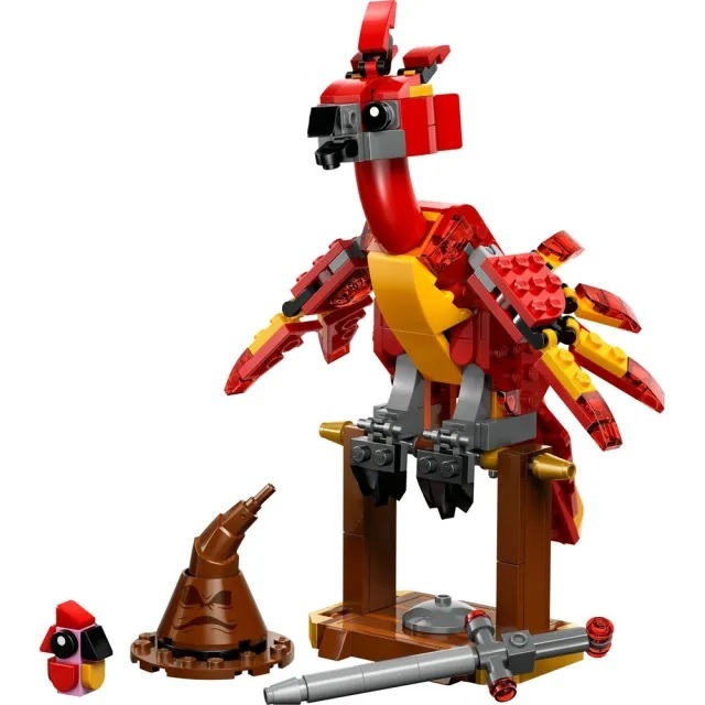 【玩具研究中心】LEGO 樂高 哈利波特 佛客使：鄧不利多的鳳凰 76448