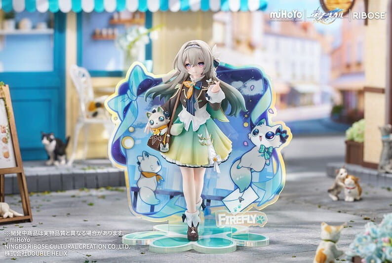預購27/01 PVC RISE UP+系列 崩壞:星穹鐵道 小不點貓貓系列 流螢 Ver 0621