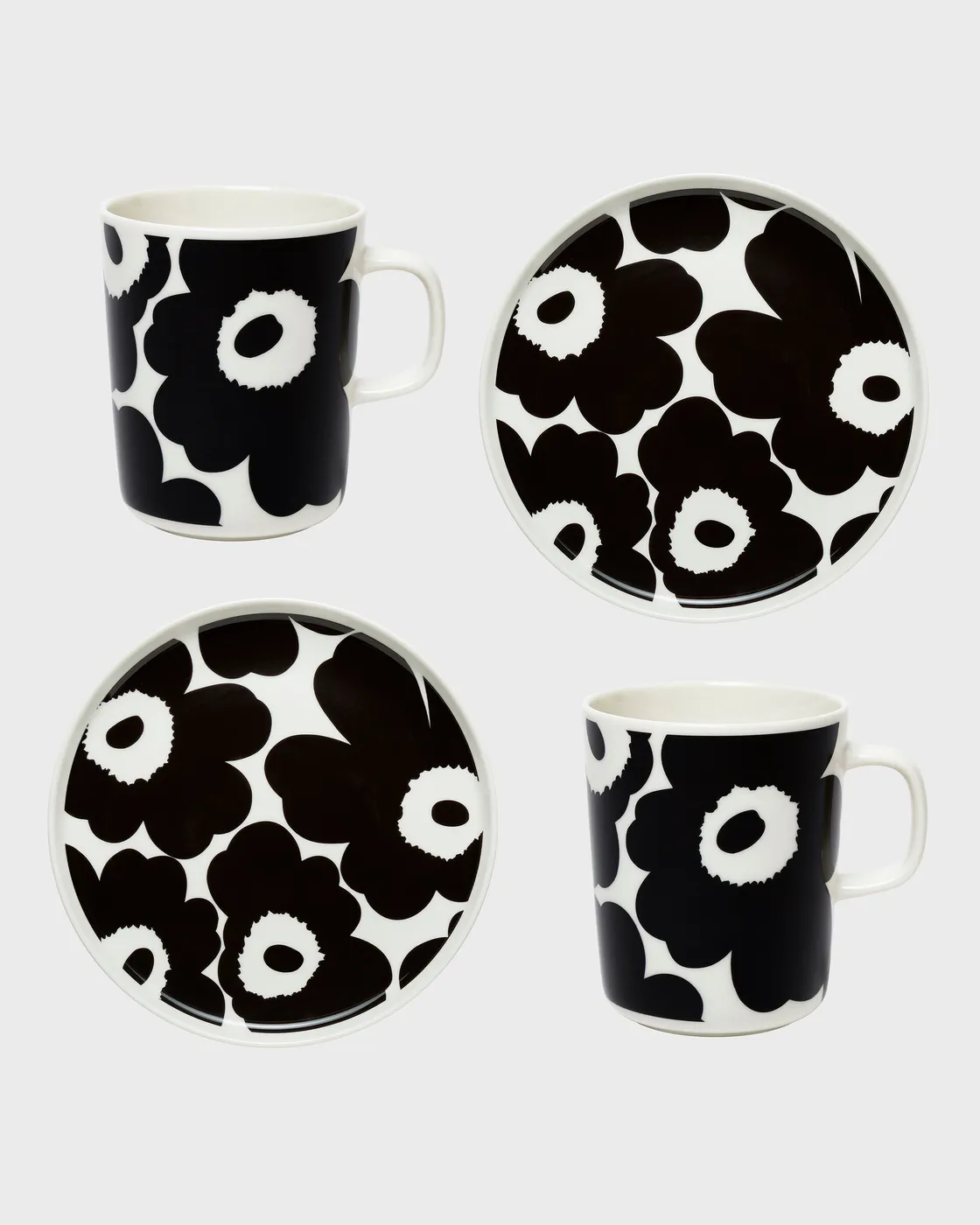 Unikko 杯盤4件組