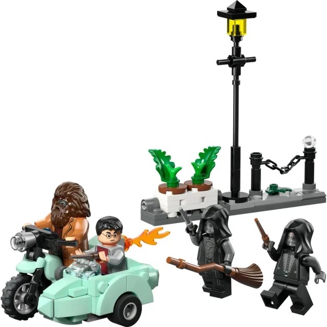 【玩具研究中心】LEGO 樂高 哈利波特 海格與哈利的水蠟樹街大脫逃 76459