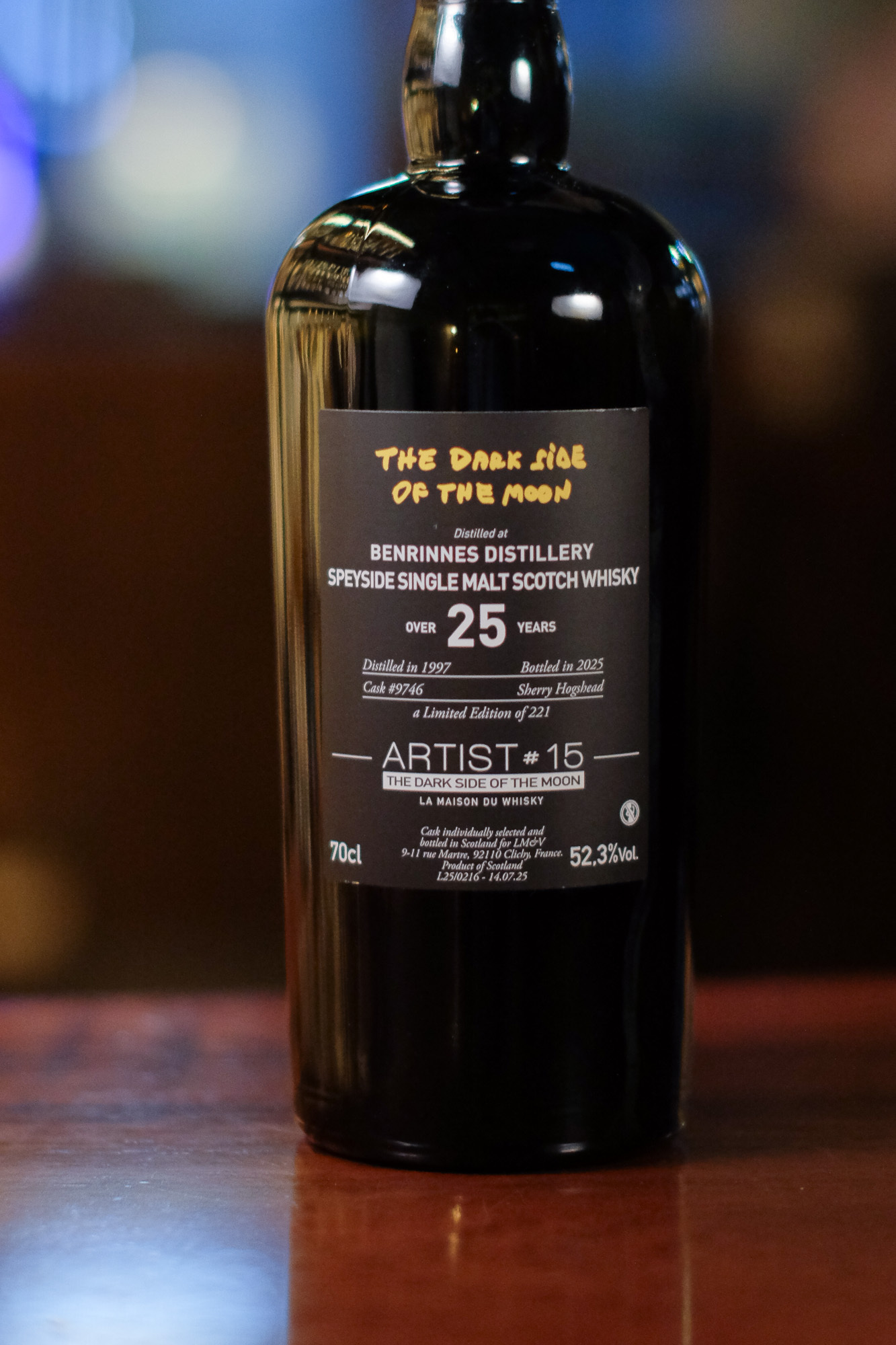 Benrinnes 1997/2025 25YO Artist #15 The Dark Side of the Moon 47.3% LMDW