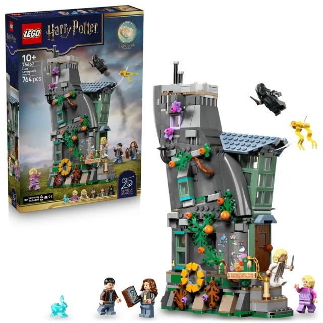 【玩具研究中心】LEGO 樂高 哈利波特 露娜羅古德的家 76467