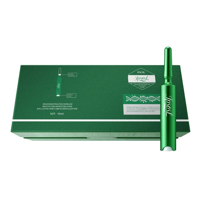 (7642) IPSOSL煥發首烏賦活尊享養發精華乳（百轉黑）10ML【兩件】