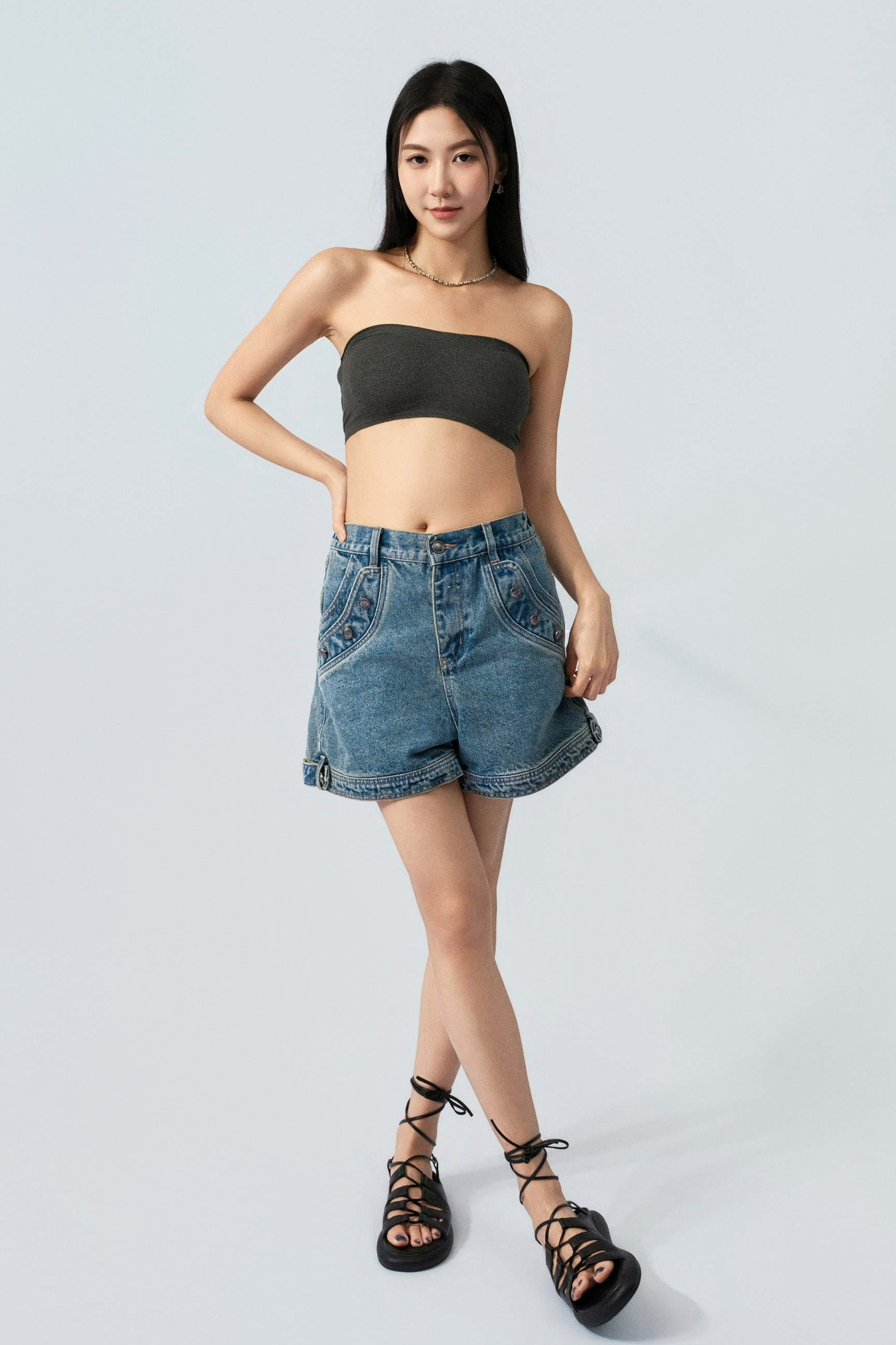 百搭無肩帶棉bra top（預購產品）