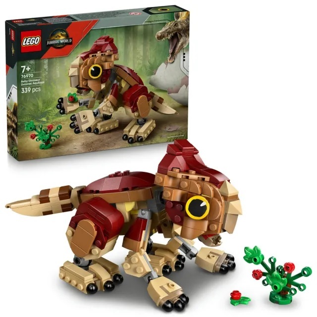 【玩具研究中心】LEGO 樂高 侏儸紀世界 恐龍寶寶 Dolores：鷹角龍 76970