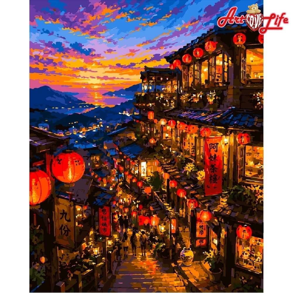 【TW084】台灣風情_九份餘暉