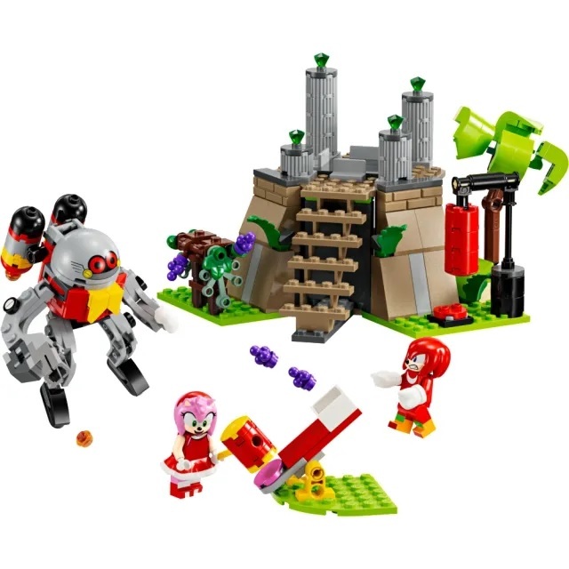 【玩具研究中心】LEGO 樂高 音速小子 納克和王者翡翠神殿 76998