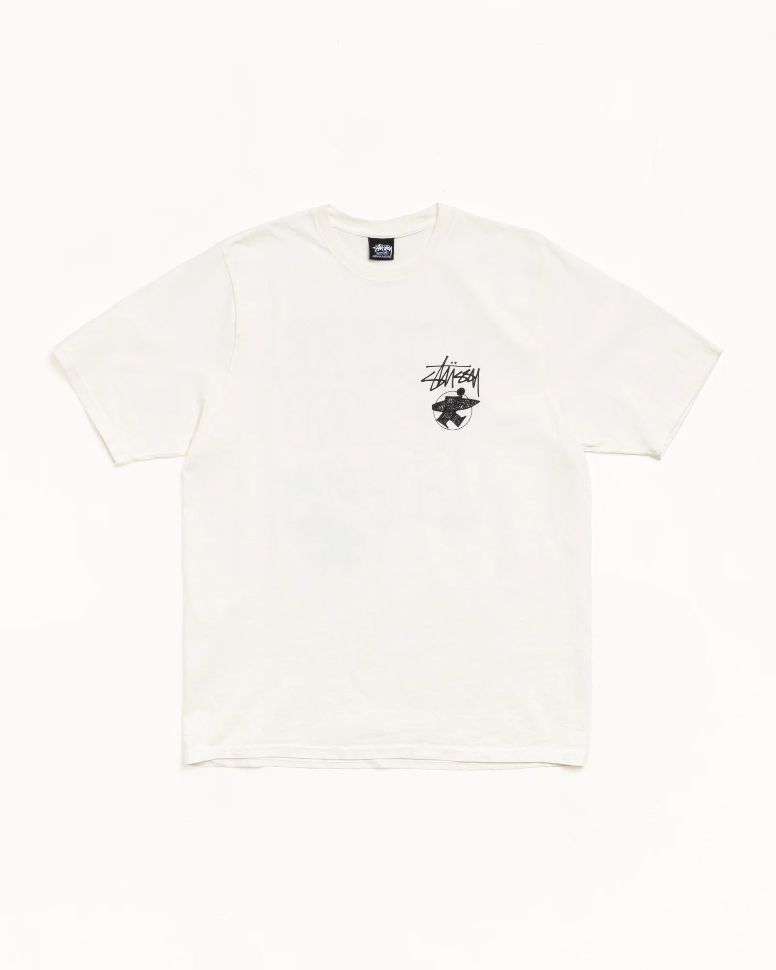 【現貨】美國代購 Stussy LONG HAUL TEE PIGMENT DYED 長板 衝浪小人 短袖 Tee