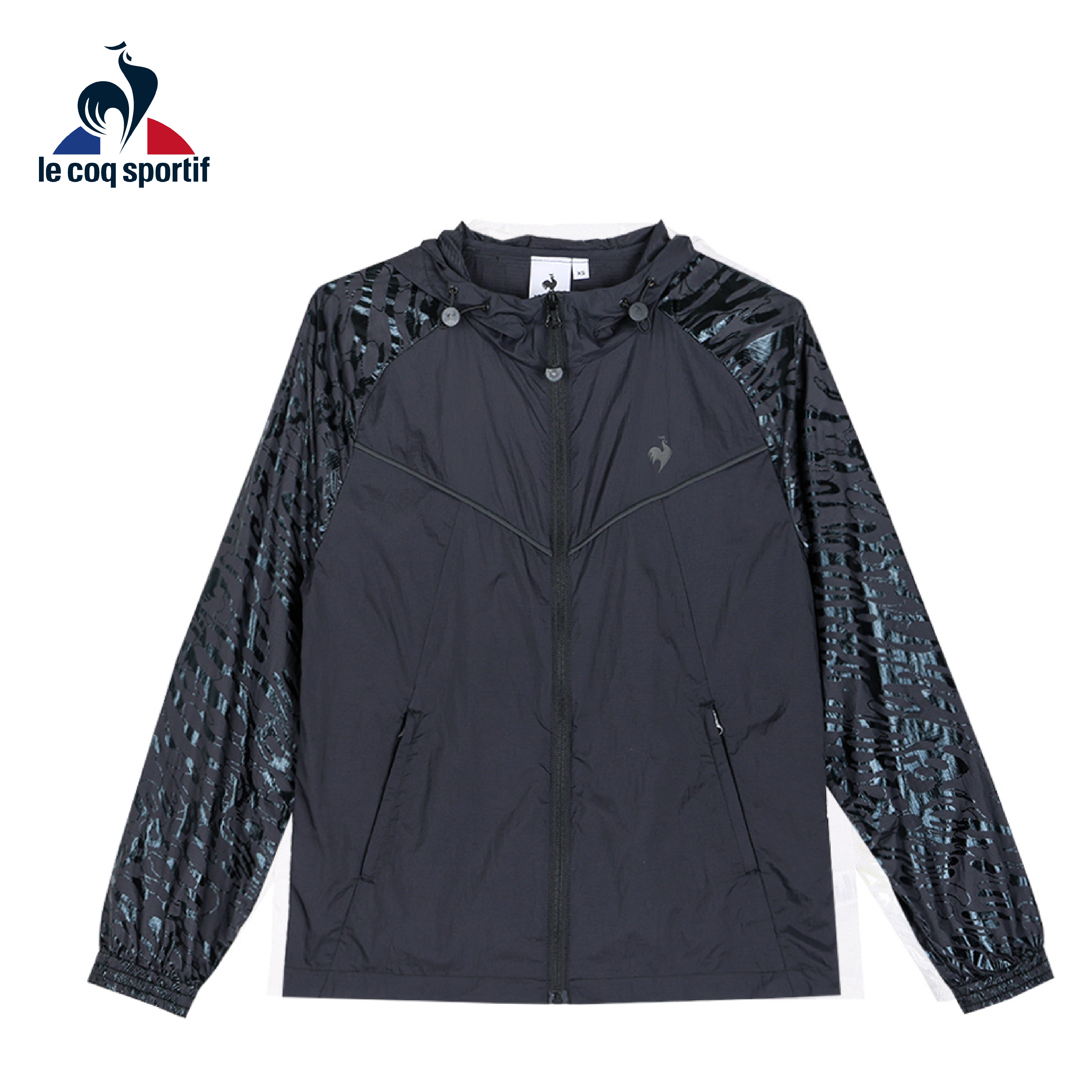 LE COQ SPORTIF 法國公雞 防風外套 中性款 (黑色) 14MXX63663