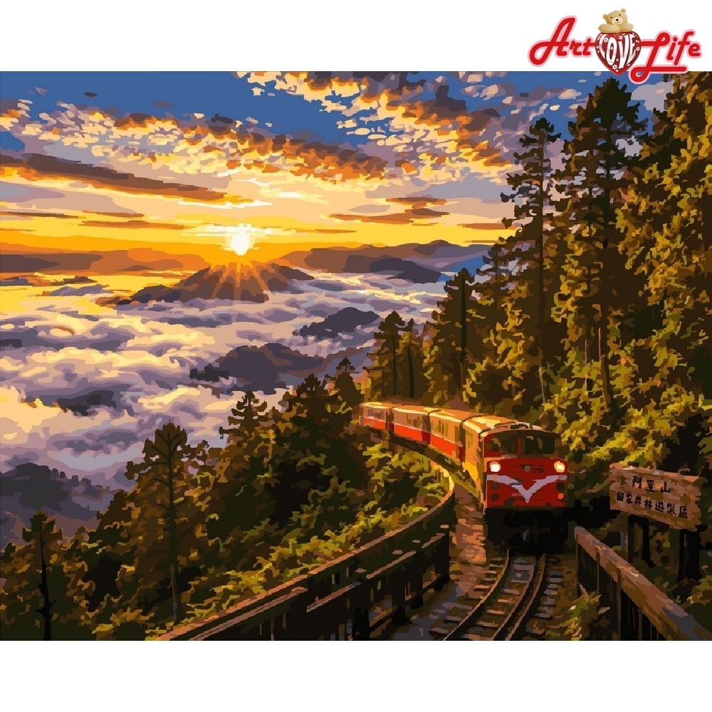 【TW091】台灣風情_雲海列車