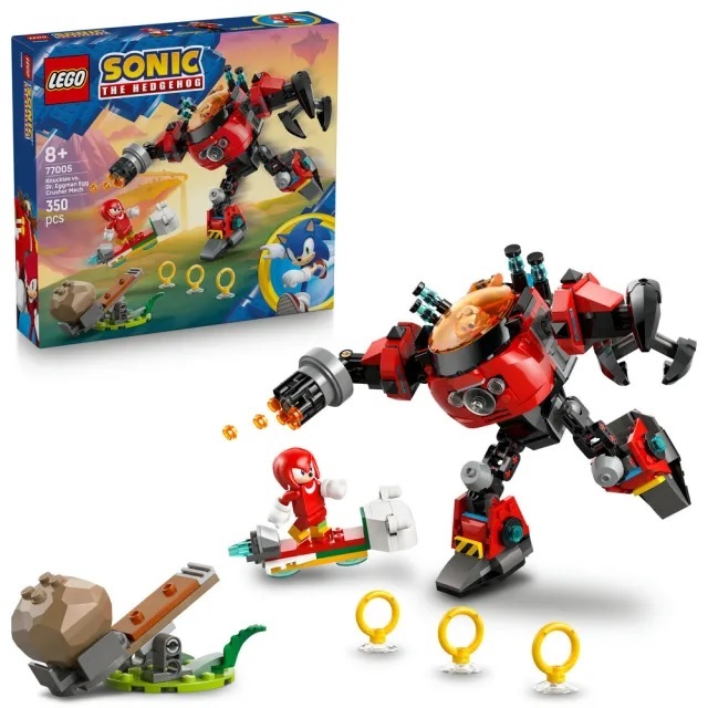 【玩具研究中心】LEGO 樂高 音速小子 納克魯斯大戰蛋頭博士 毀滅蛋 77005