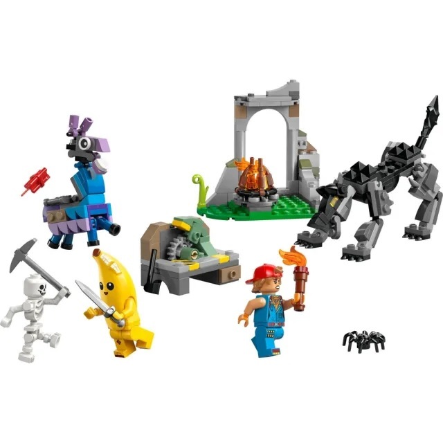 【玩具研究中心】LEGO 樂高 要塞英雄 Peely & Sparkplugs Camp 77075
