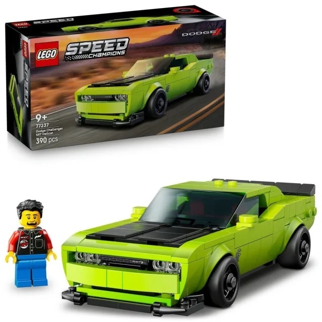 【玩具研究中心】LEGO 樂高 極速賽車 Dodge Challenger SRT Hellcat 跑車 77237