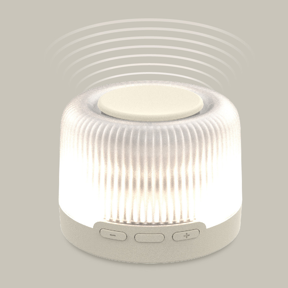 Dretec Sora Wireless speaker with night light and white noise stand Set Series ST-101