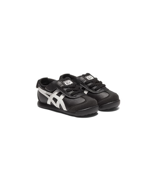 Onitsuka Tiger Mexico 66 Kids 黑白 黑色 魔鬼氈 鬼冢虎 小童 中童 童鞋 1184A074-001