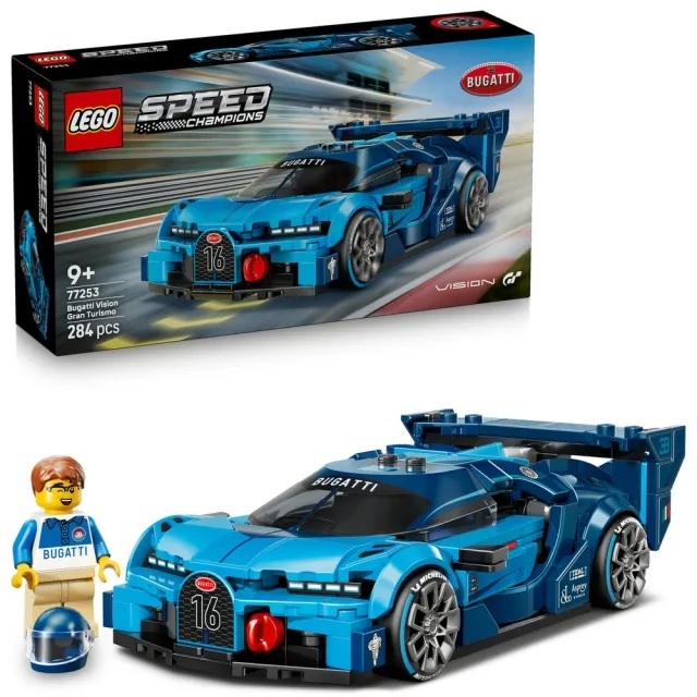 【玩具研究中心】LEGO 樂高 極速賽車 Bugatti Vision GT 極致跑車 77253