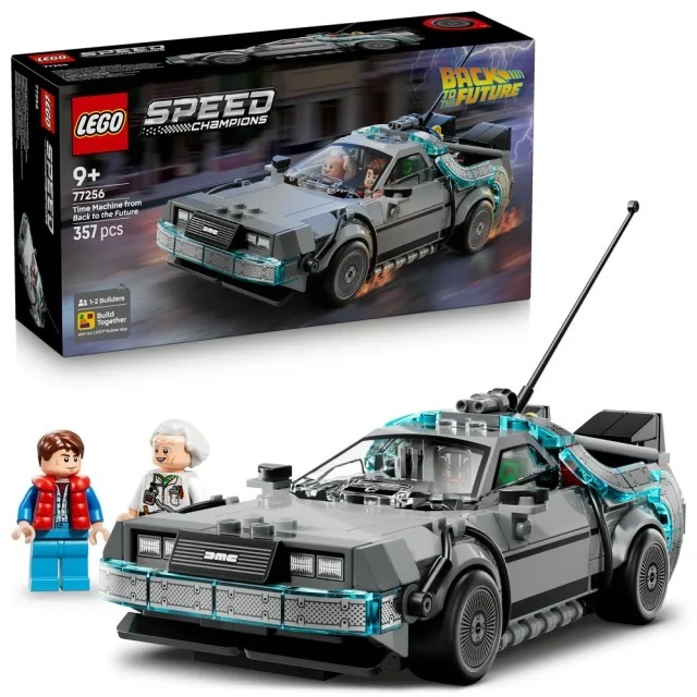 【玩具研究中心】LEGO 樂高 極速賽車 回到未來時光機 77256