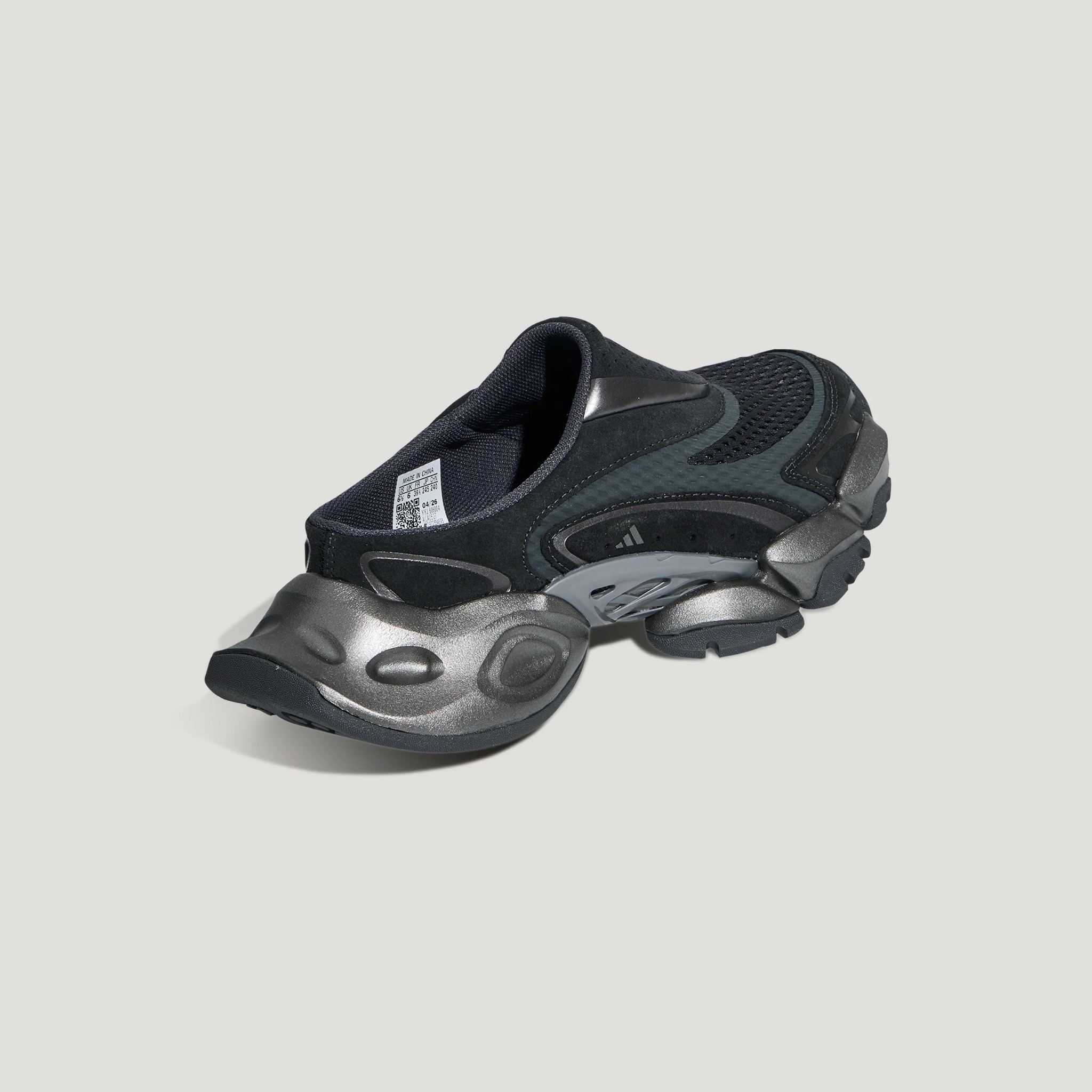 【Focus Store】預購 Adidas XLG Runner Mule FOS "Silver Black" 銀黑色 LA0527