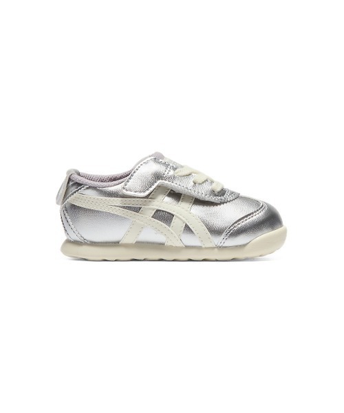 Onitsuka Tiger Mexico 66 Kids 銀白 銀色 魔鬼氈 鬼冢虎 小童 中童 童鞋 1184A074-020