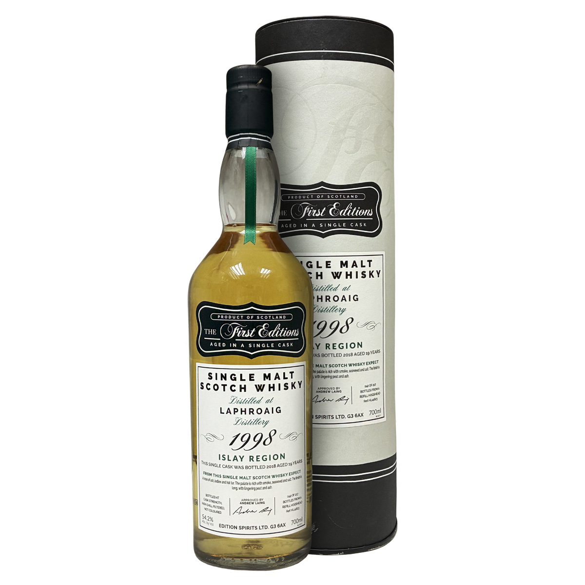 Edition Spirits The First Editions Laphroaig 1998 19 Years Old #HL14623 54.2%