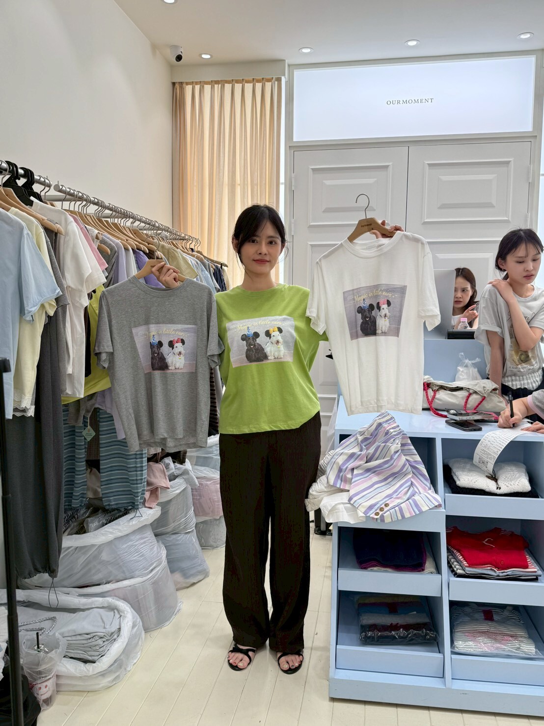 OT6326 遊樂園小狗Tee