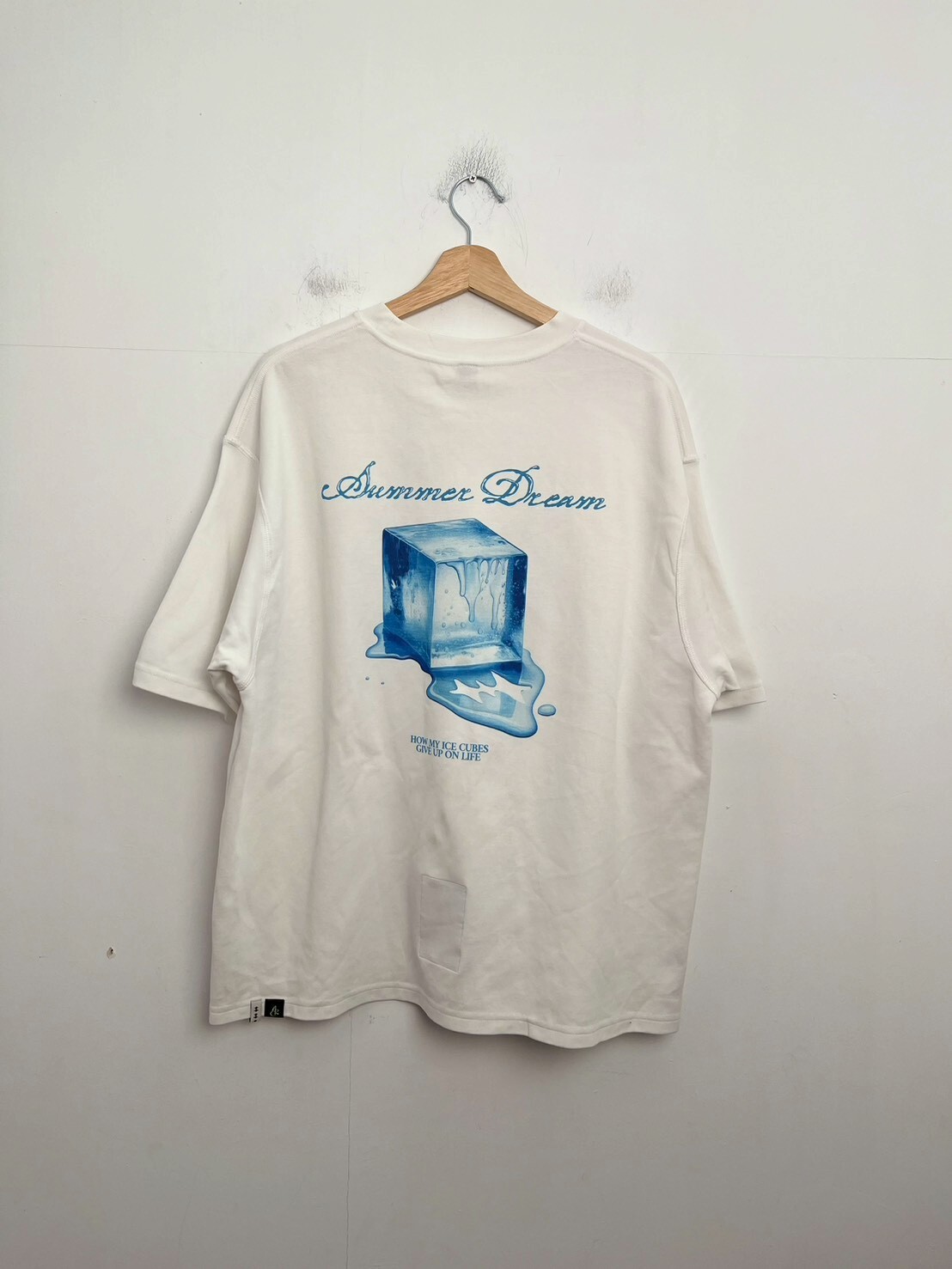 ARC ROOM MELTING TEE WHITE SIZE 3