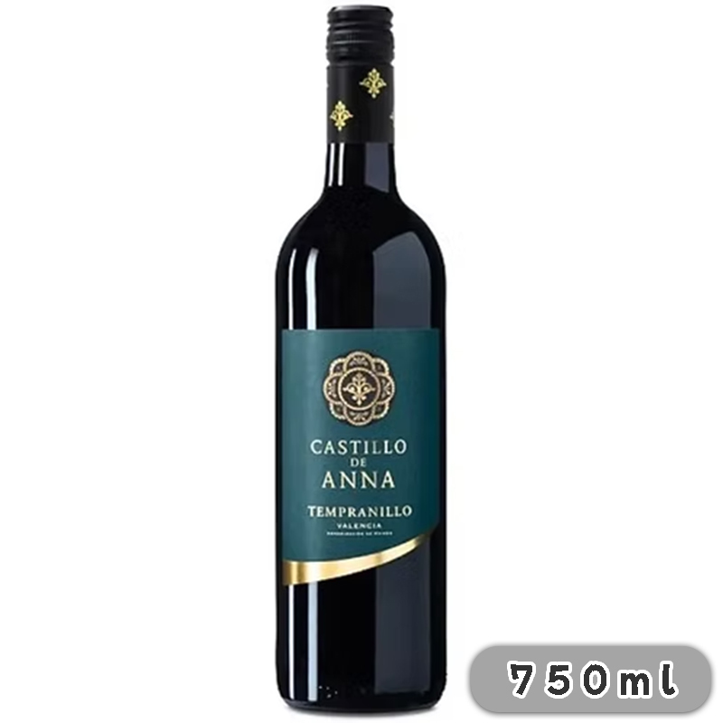 Castillo de Anna Tempranillo D.O. Valencia 2024 (Spain) 750mL