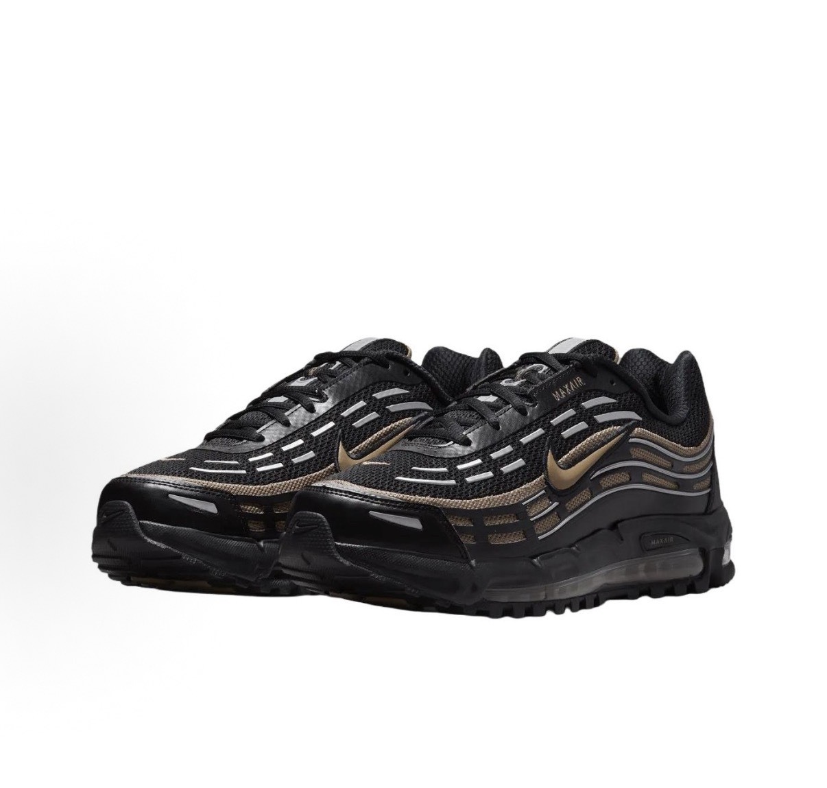 【代購】 Nike Air Max TL 2.5 科技金屬黑全掌氣墊休閒鞋 千禧黑魂/復古 FZ4110-016