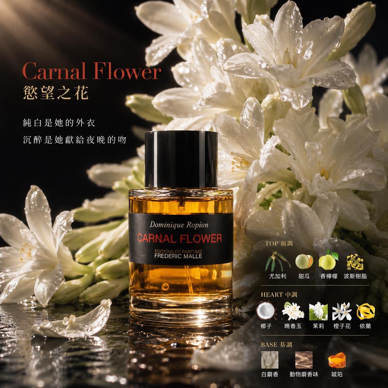Frederic Malle 德瑞克·馬爾 Carnal Flower 慾望之花淡香精 EDP 100ml
