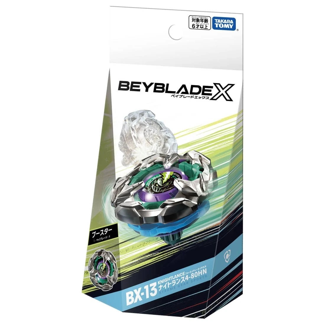爆旋陀螺 Takara Tomy Beyblade X BX-13 Booster Knight Lance 4-80HN