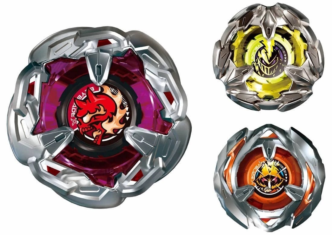 爆旋陀螺 Takara Tomy Beyblade X BX-21 Hells Chain Deck Set