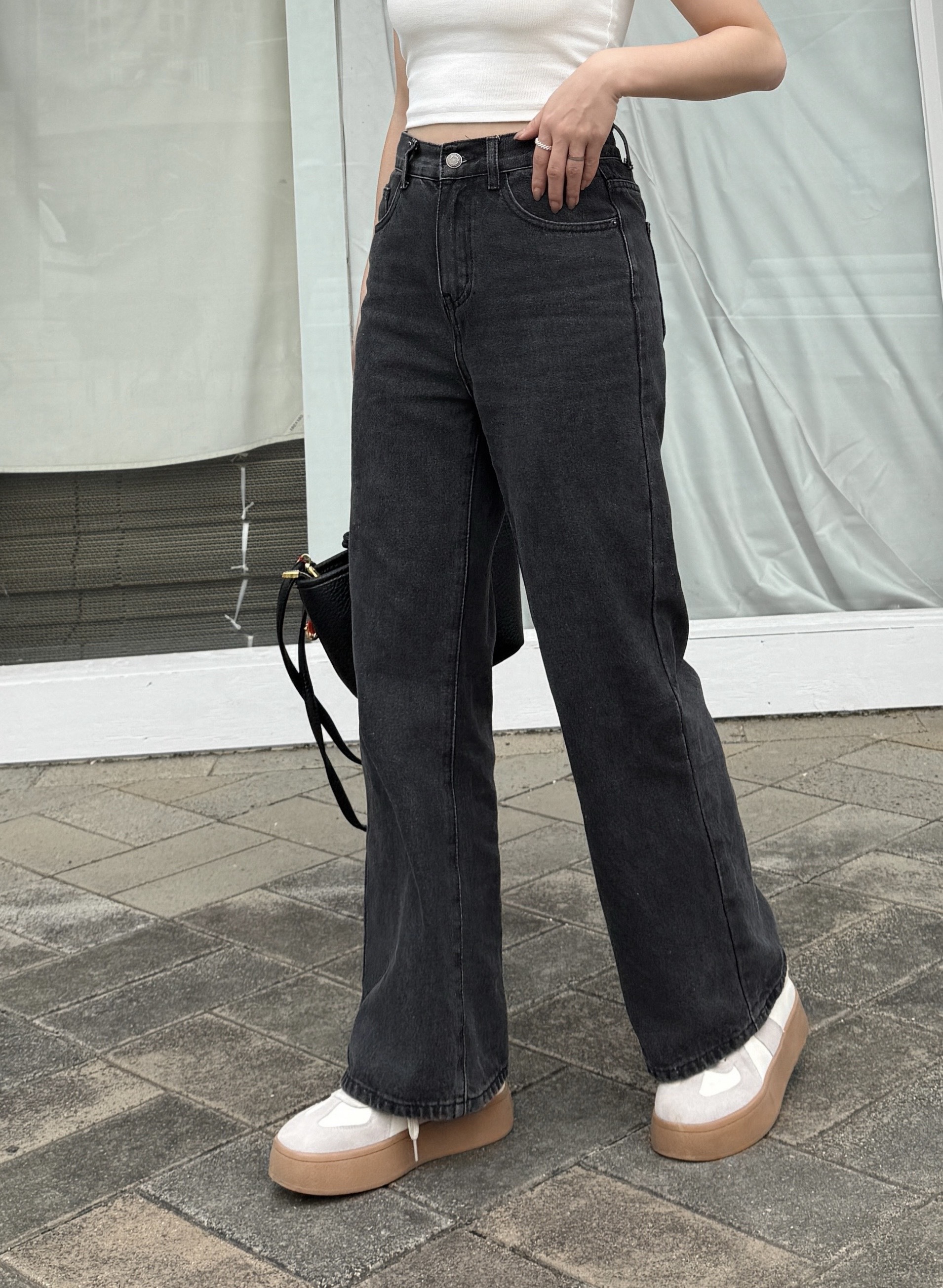 Custom High-Waist Contouring Denim Jeans