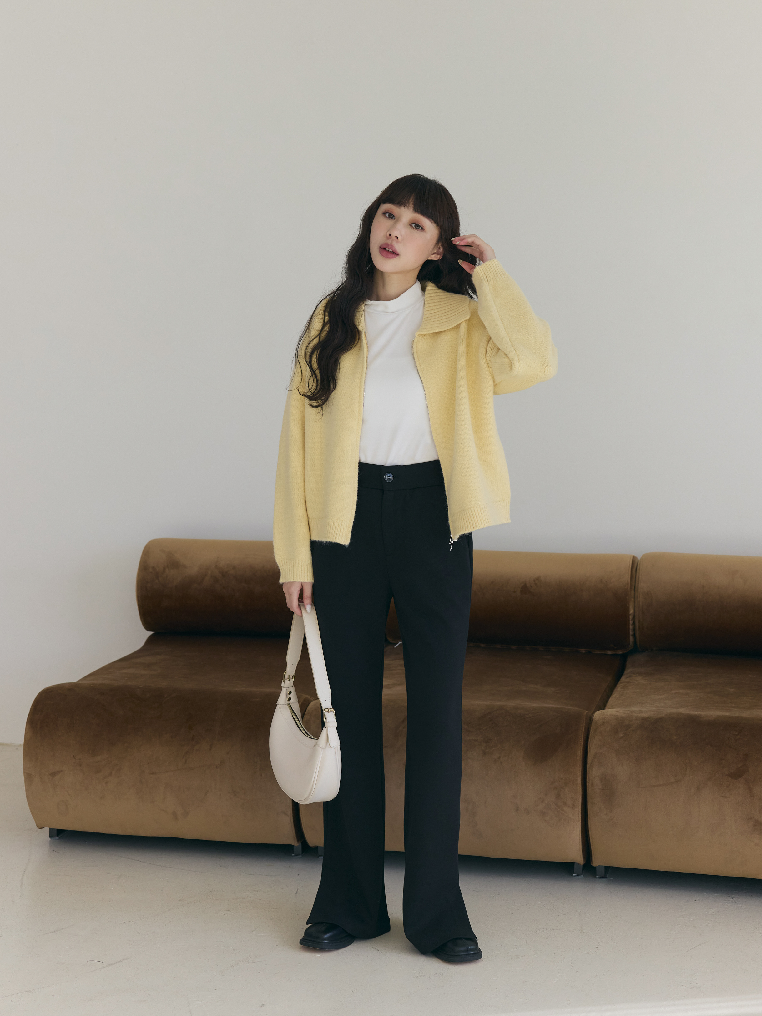 Custom Leg-Lengthening Slit Pants