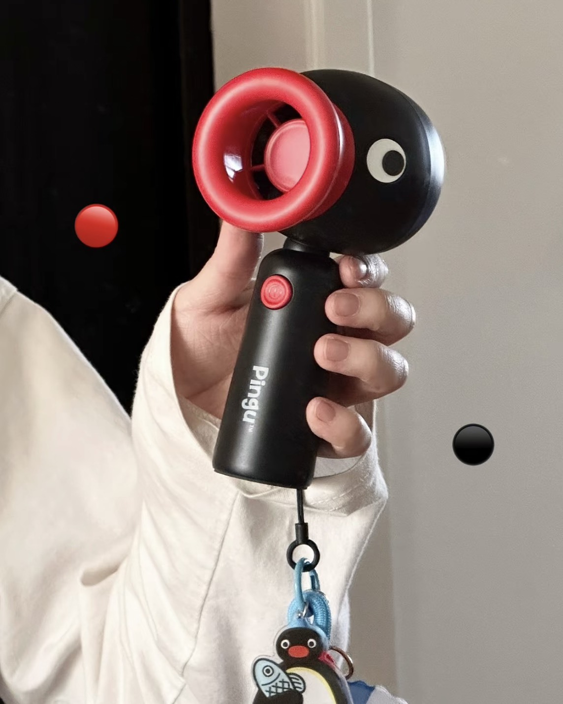 <有夠可愛>PINGU 企鵝家族 手持電風扇