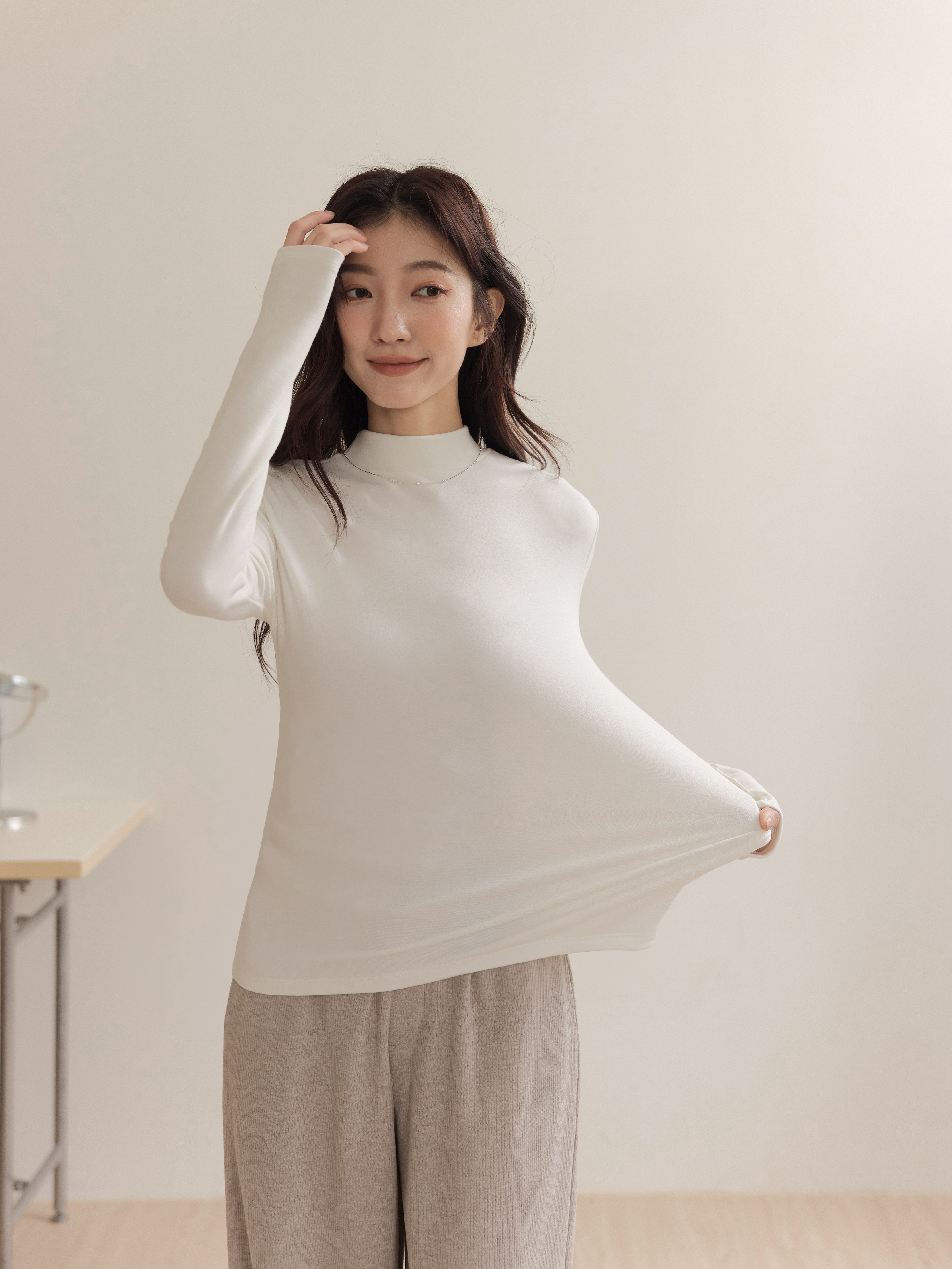 Custom Glacier Ultra-Warm Mock-Neck Heat Top