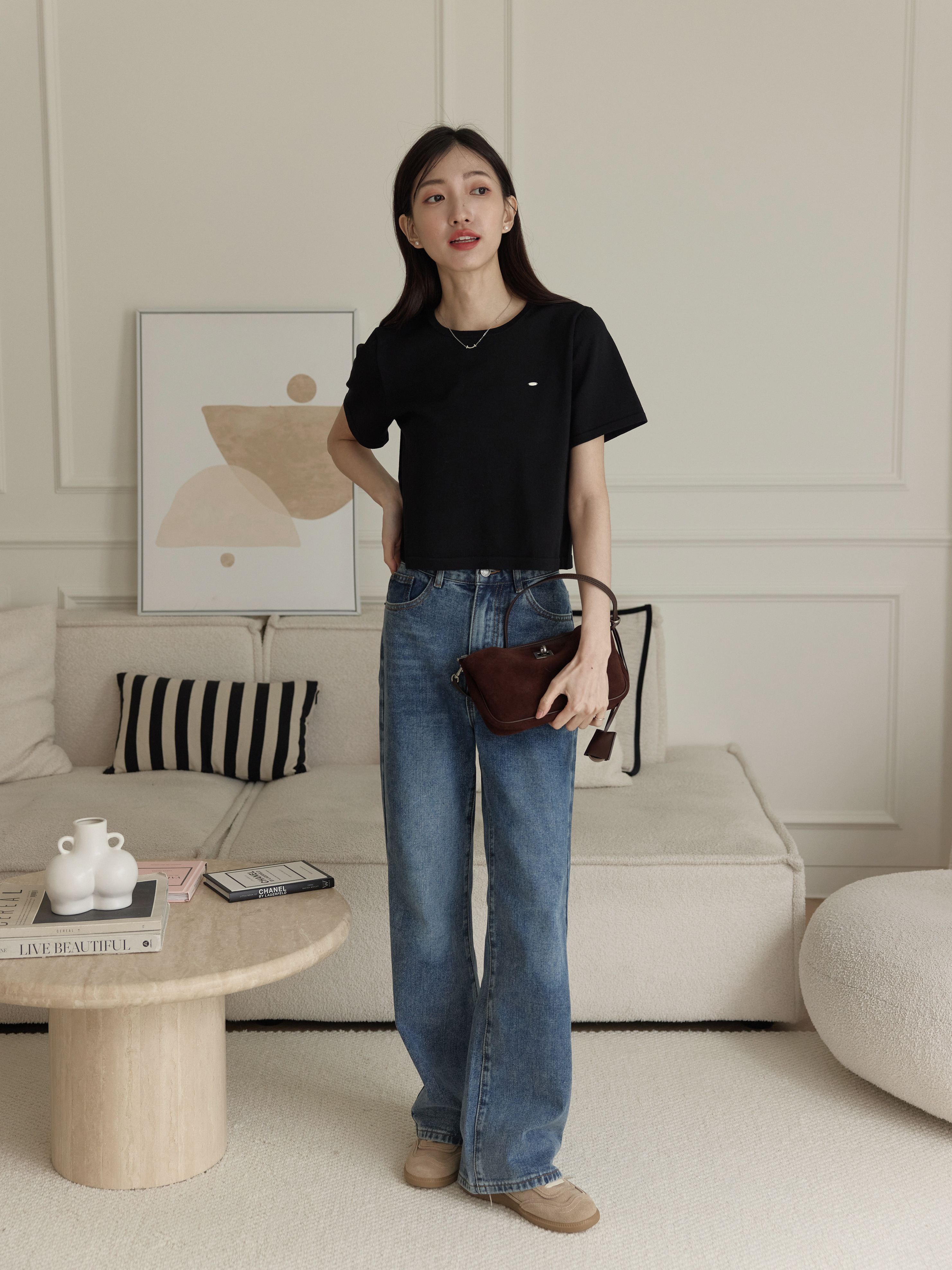 Custom Slimming Long-Leg Jeans