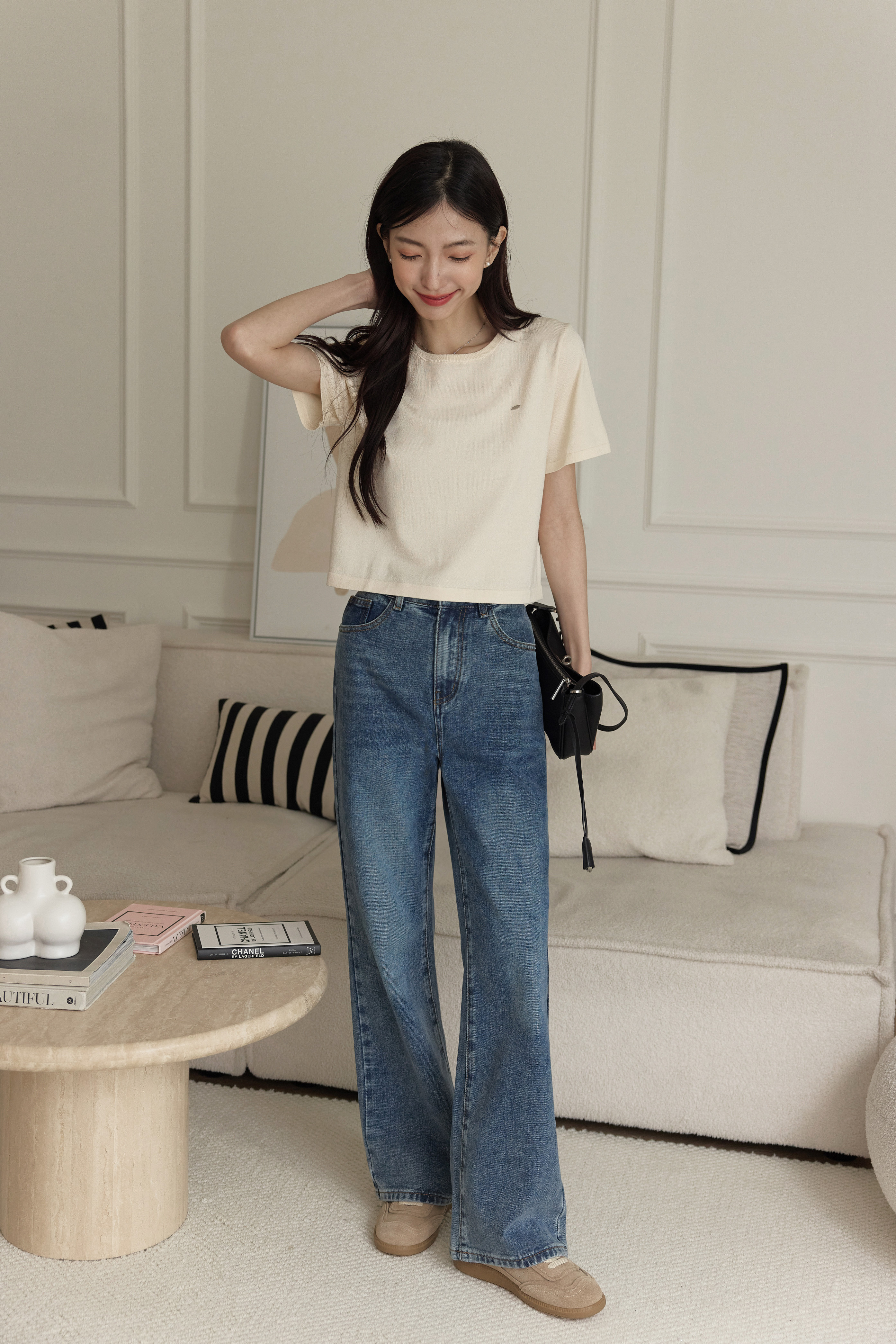 Custom Slimming Long-Leg Jeans