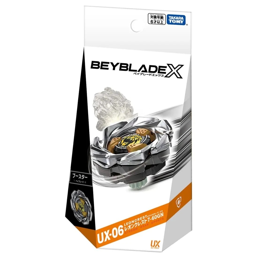 爆旋陀螺 Takara Tomy Beyblade X UX-06 Booster Leon Crest 7-60GN