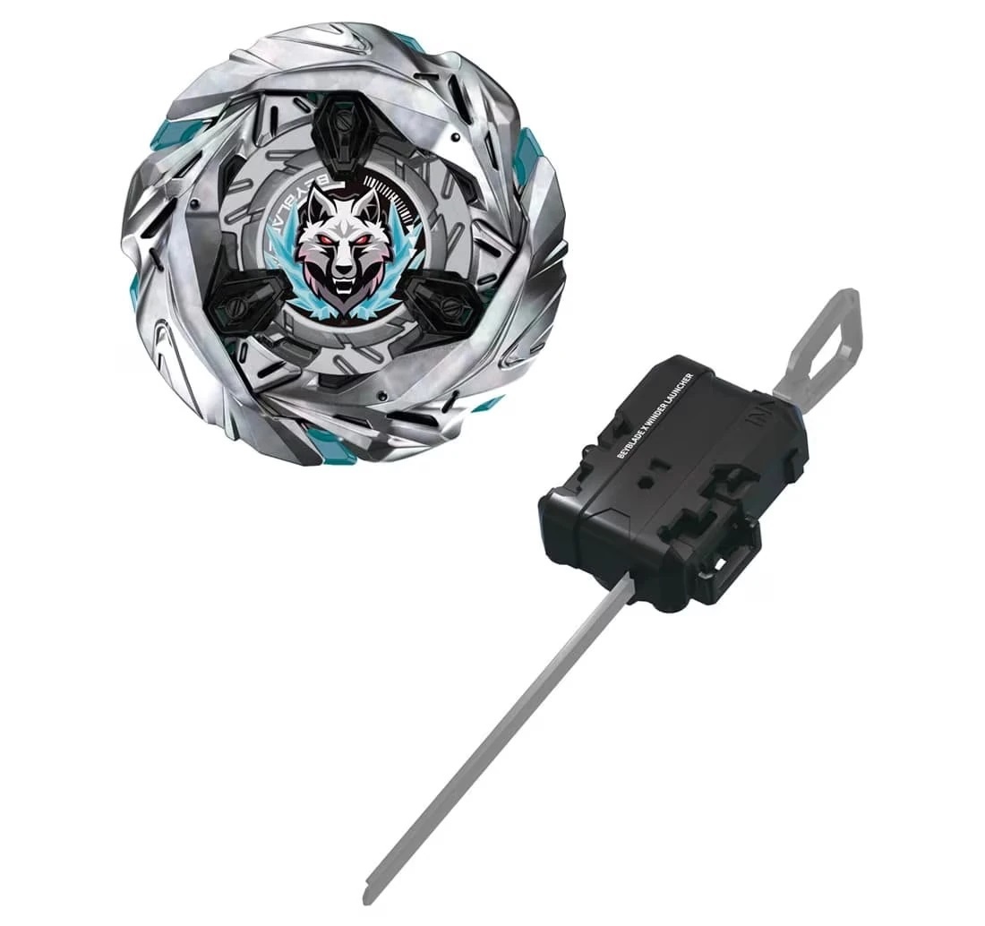 爆旋陀螺 Takara Tomy Beyblade X UX-08 Starter Silver Wolf 3-80FB