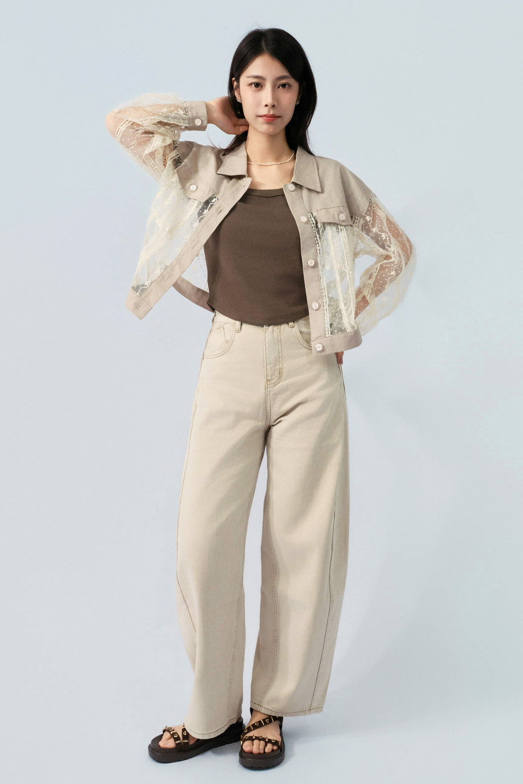 SS26_0221（外套＋Tee＋牛仔褲）
