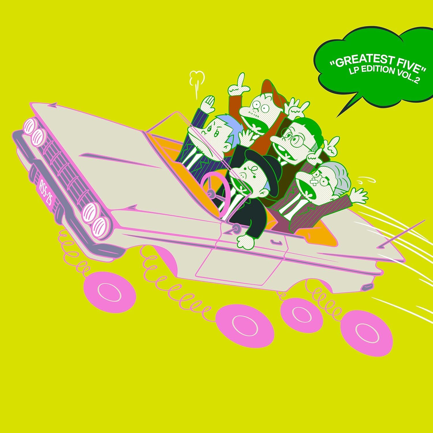 RIP SLYME《GREATEST FIVE (LP EDITION VOL.2)》（2LP）