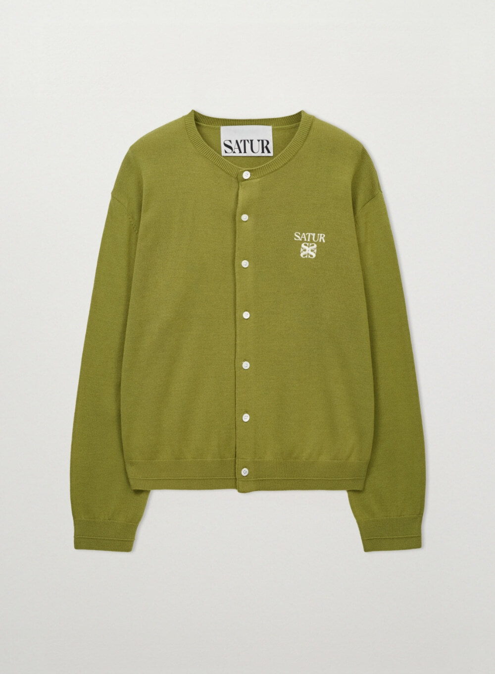 【直播】SATUR LX060407 男裝刺繡針織外套(SA261MKC06)