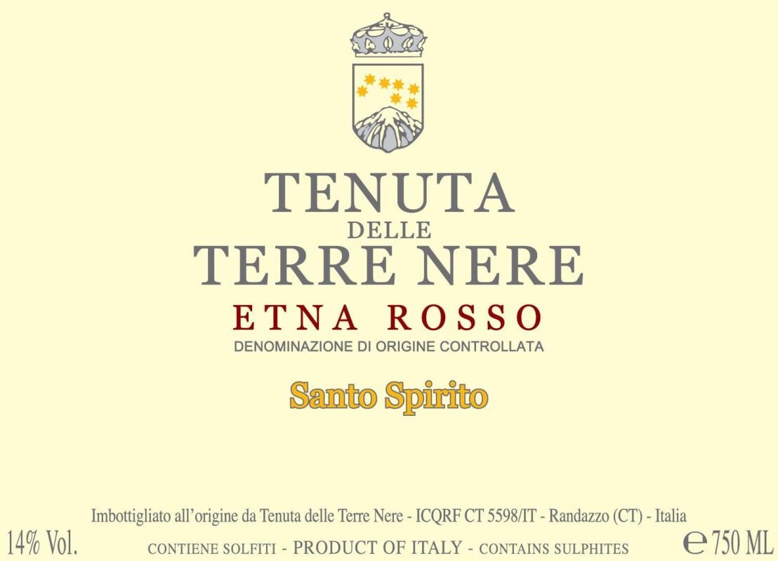 Tenuta delle Terre Nere Santo Spirito Rosso Etna 2023 (JS95)
