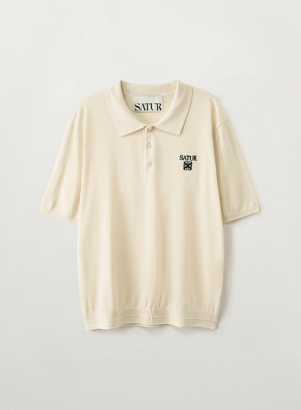 【直播】SATUR LX060410 男裝經典針織短袖上衣(SA262MKT01)