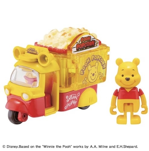 JP Takara Tomy Pooh 爆谷車仔 173 9187 TK260603