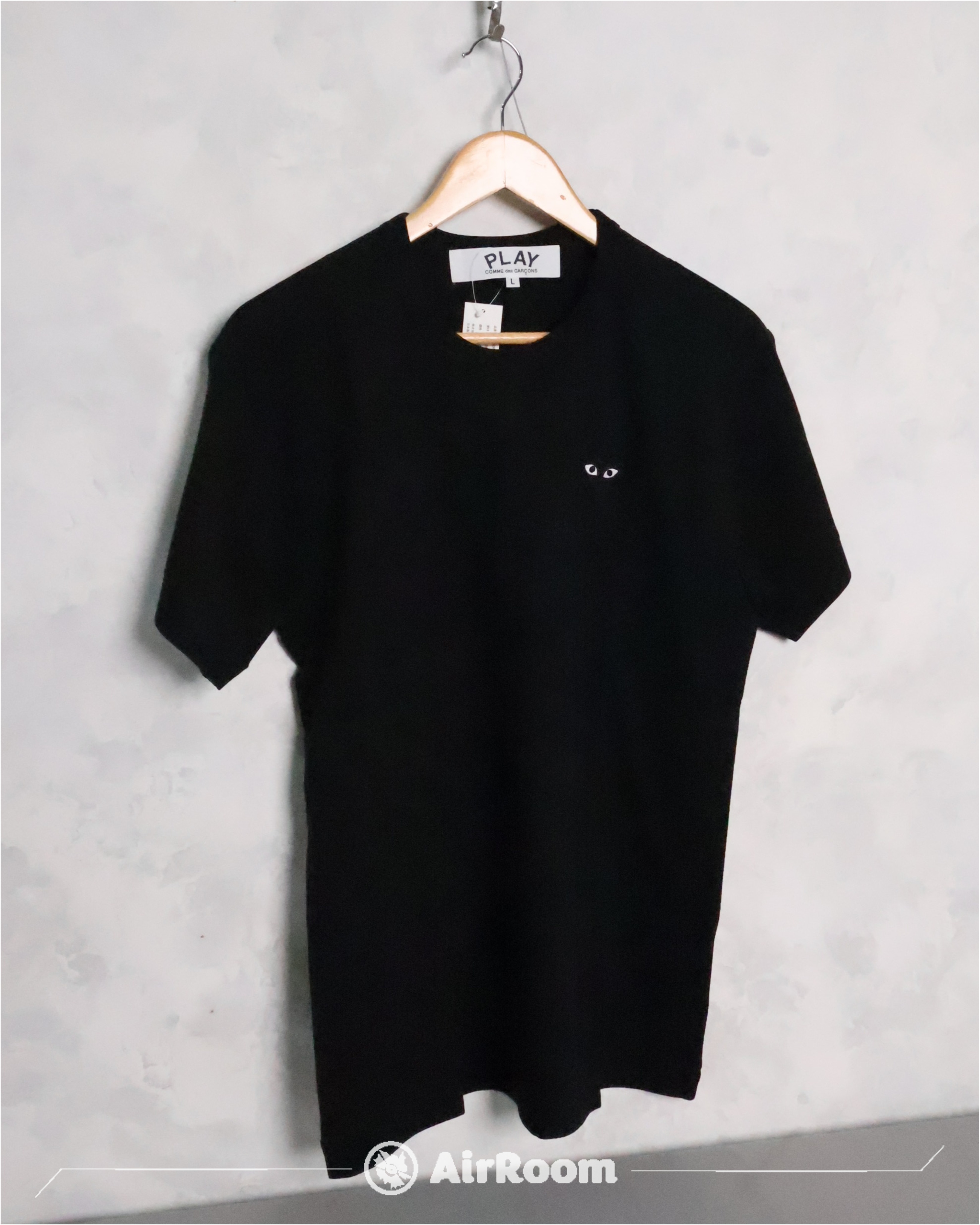 『代購+現貨商品』COMME des GARCONS Short PLAY 短T Tee 川久保玲 小黑愛心 刺繡 3色 現貨 AX-T064-051 / AX-T076-051